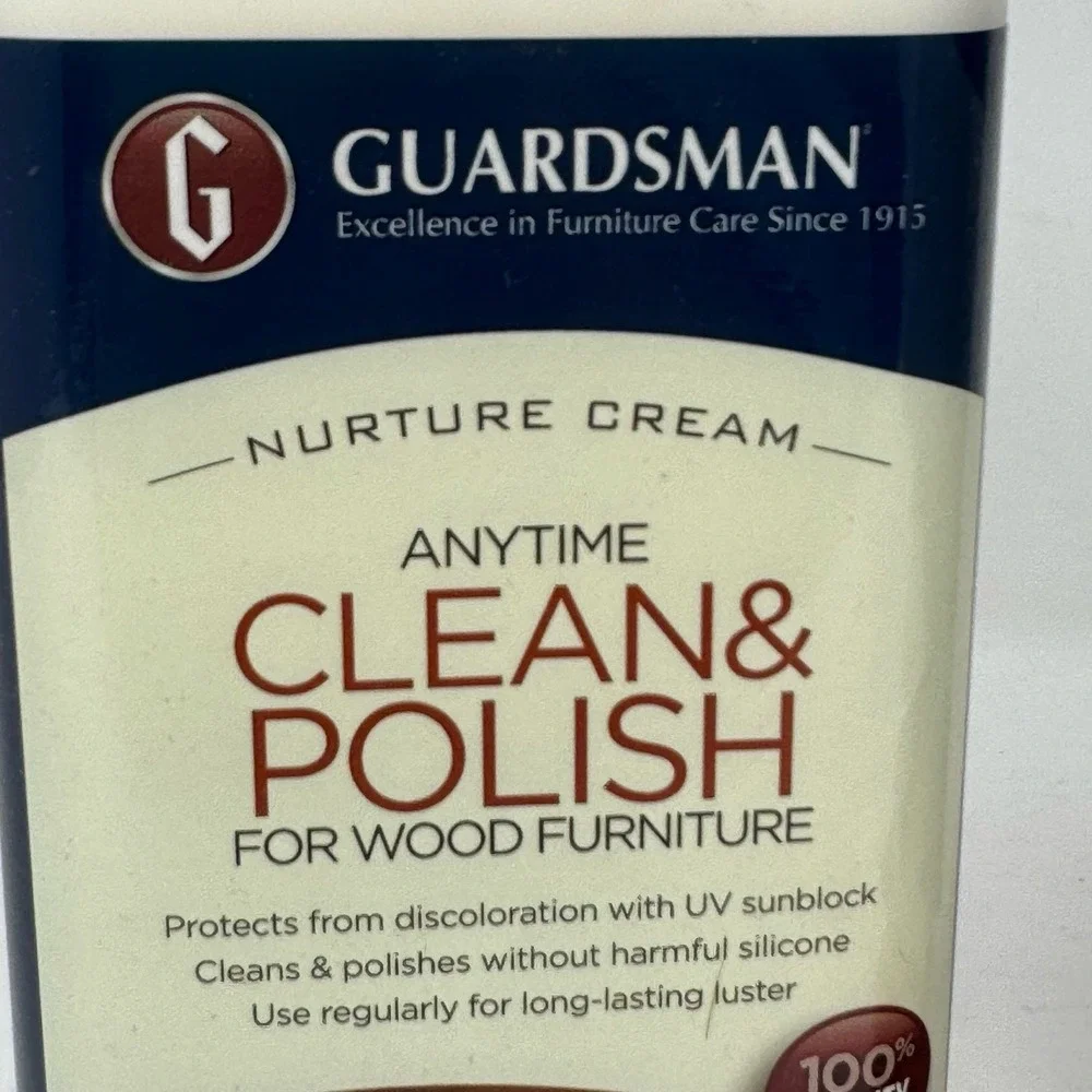 Guardsman Wood Furniture Clean & Polish Set Nurture Cream & Woodland Fresh Spray